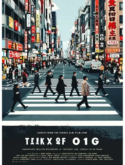 东京群像 群像剧 高清海报