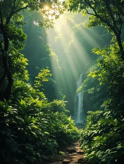 热带雨林 治愈系 高清海报