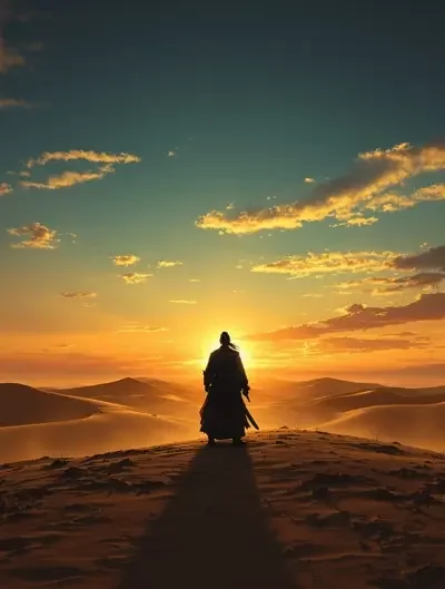 断剑残阳 武侠剧 高清海报