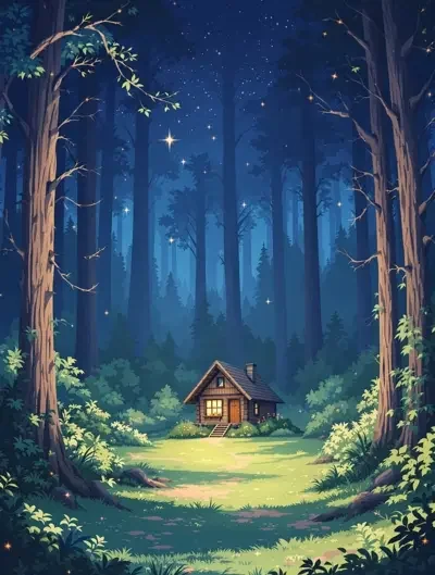 治愈小屋 治愈系 高清海报